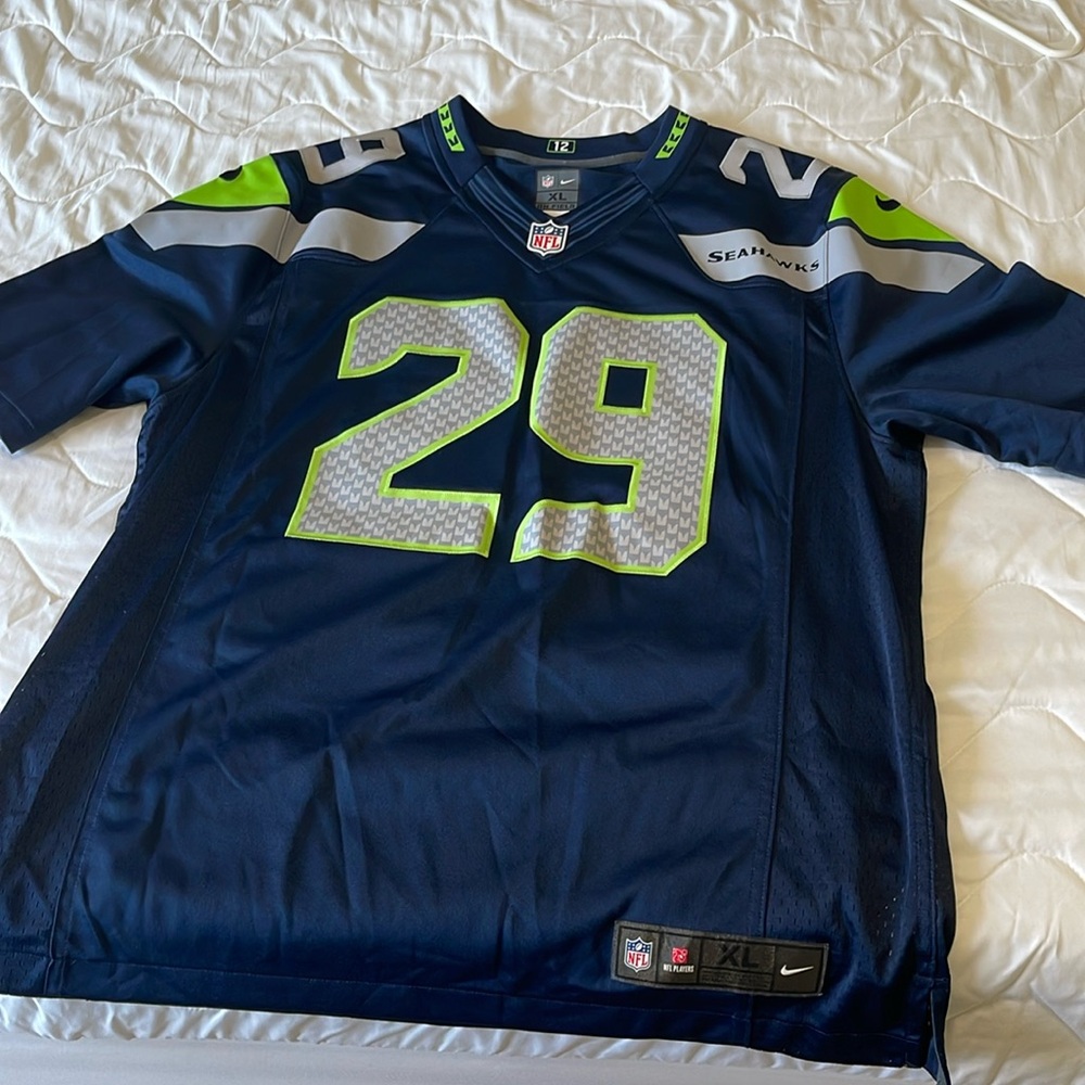 Official NFL #29 Thomas III Seahawks Jersey